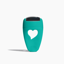 Load image into Gallery viewer, Turquoise skin care device with a heart cutout on a white background