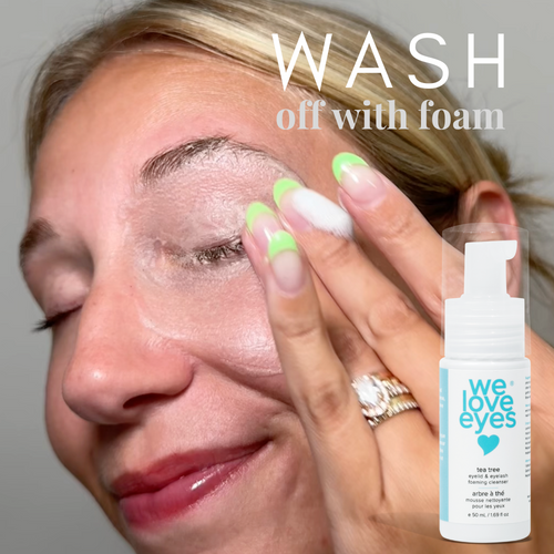 Eyelid Hygiene Guide - How to Clean Blepharitis, Meibomian Gland Dysfunction (MGD) with Natural, Vegan Eyelid Cleansers with Tea Tree Oil that's Optometrist Formulated