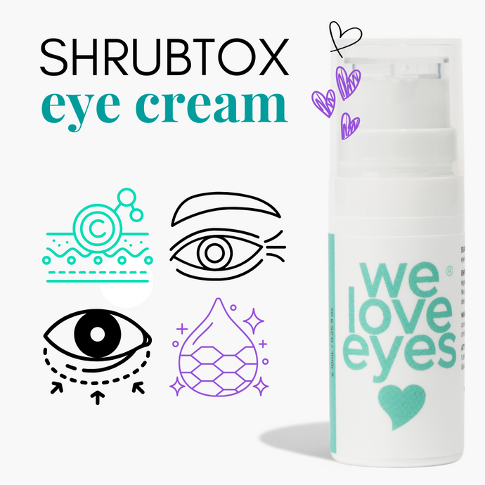 SHRUBTOX® Active Hyaluronic Eye Glass®: Advanced Collagen Support for Delicate Eyelid Skin