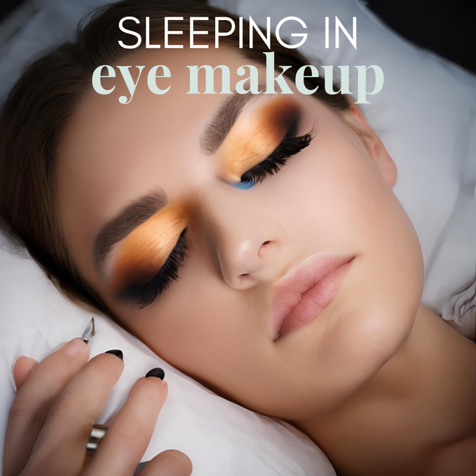 Sleeping in Your Eye Makeup is an Eye Problem: A Step by Step Tutorial on How to Remove Your Eye Makeup While Addressing Lash Loss