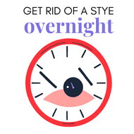 get rid of a stye overnight overnight stye cure stye relief tips fast stye treatment Stye Cleansing System professional eye care We Love Eyes eyelid hygiene