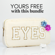 Load image into Gallery viewer, Eye Makeup Removal System - TTO-free (+ free cosmetic bag)
